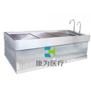 “康為醫(yī)療”多功能法醫(yī)現(xiàn)場尸體解剖臺（方形固定式）